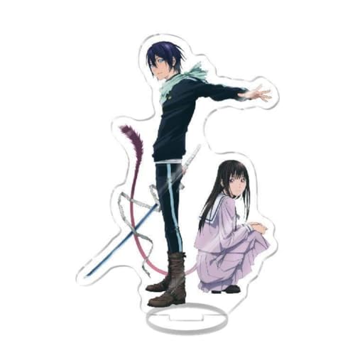 FEIDIAO Nora Gami Acryl Ständer Yato & Iki Hiyori Aktion Figur Stand Schreibtisch Dekoration Anime Fans Sammlungen (F) von FEIDIAO