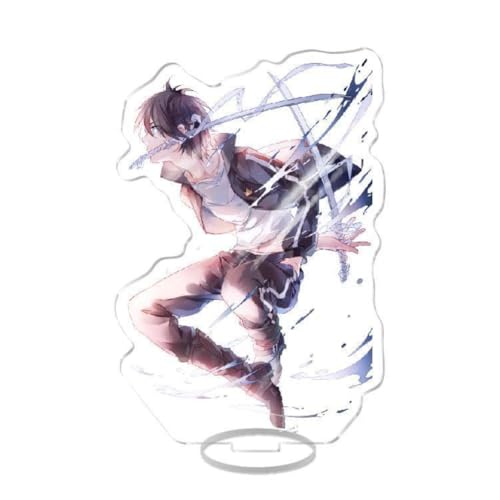 FEIDIAO Nora Gami Acryl Ständer Yato & Iki Hiyori Aktion Figur Stand Schreibtisch Dekoration Anime Fans Sammlungen (H) von FEIDIAO