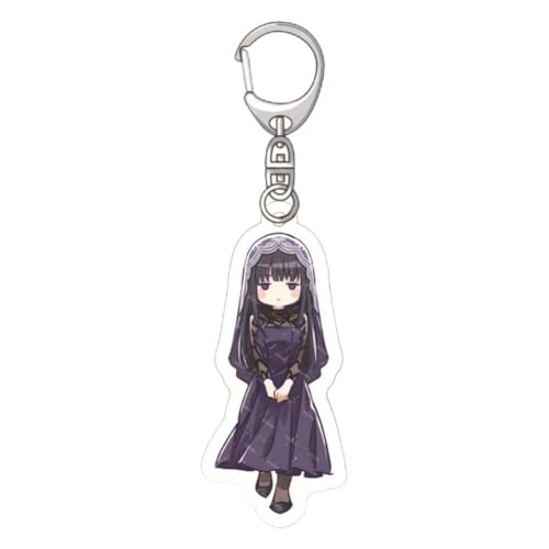 FEIDIAO Sakamoto Schlüsselanhänger Anime Charakter Sakamoto Taro Acryl Anhänger Schlüsselring Shaotang Ru, Sakamoto Hana Figur Schlüssel Tasche Anhänger Zubehör (B) von FEIDIAO