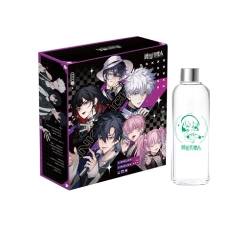 Links Click Glück Box Enthalten Charles Figur Anhänger Abzeichen Wasserflasche Lesezeichen Grußkarte Fans Sammlung Waren Set von FEIDIAO