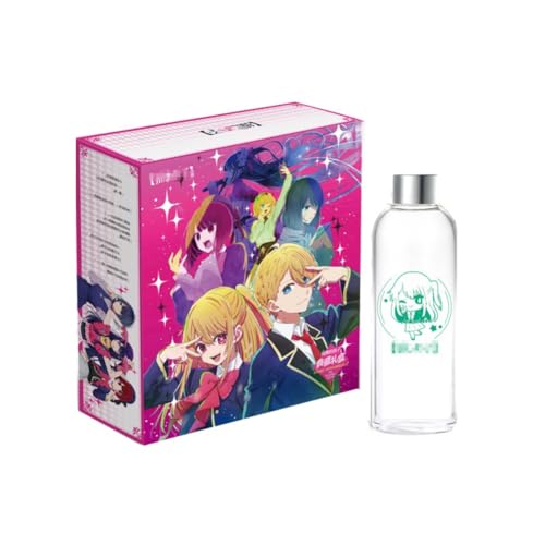 OSHI KO Glücks Box Hoshino Ai Figur Anhänger Sport Wasser Flasche Lesezeichen Grußkarte Hoshino Ai Abzeichen Fans Sammlung Waren Set OSHI KO Glücks Box Hoshino Ai Figur Anhänger Sport Wasser Flasche Lesezeichen Grußkarte Hoshino Ai Abzeichen Fans Sammlung Waren Set von FEIDIAO