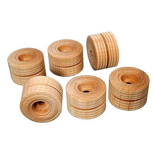 FEINSCHNITTkreativ Doppelbereifung/Holzräder 38 x 26 mm von FEINSCHNITTkreativ