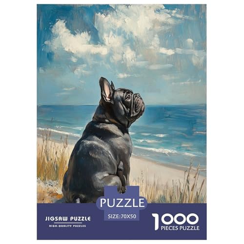 BULLHund Puzzle 1000-teilige Schwer Puzzle Spielzeug Pädagogisches Spiel Impossible Tier Herausforderung Spielzeug Für Erwachsene Kinder 70x50cm/1000pcs BULLHund Puzzle 1000-teilige Schwer Puzzle Spielzeug Pädagogisches Spiel Impossible Tier Herausforderung Spielzeug Für Erwachsene Kinder 70x50cm/1000pcs von FELASBUID