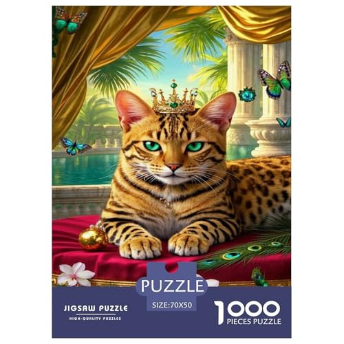 Bengalenen Puzzles 1000 Teile Schwer Puzzle Spielzeug Lernspiel Impossible Tier Herausforderung Spielzeug Für Erwachsene Und Kinder in Bewährter 70x50cm/1000pcs Bengalenen Puzzles 1000 Teile Schwer Puzzle Spielzeug Lernspiel Impossible Tier Herausforderung Spielzeug Für Erwachsene Und Kinder in Bewährter 70x50cm/1000pcs von FELASBUID