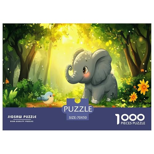 Elefanten Puzzle 1000 Teile Schwer Puzzle Spielzeug Lernspiel Impossible Tier Herausforderung Spielzeug Für Erwachsene Und Kinder Ab 12 Jahren 70x50cm/1000pcs Elefanten Puzzle 1000 Teile Schwer Puzzle Spielzeug Lernspiel Impossible Tier Herausforderung Spielzeug Für Erwachsene Und Kinder Ab 12 Jahren 70x50cm/1000pcs von FELASBUID