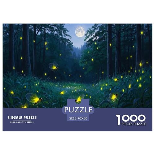 Firefly Puzzles 1000 Teile Schwer Puzzle Spielzeug Pädagogisches Spiel Impossible Tier Herausforderungsspielzeug Für Erwachsene Und Kinder Ab 14 Jahren 70x50cm/1000pcs Firefly Puzzles 1000 Teile Schwer Puzzle Spielzeug Pädagogisches Spiel Impossible Tier Herausforderungsspielzeug Für Erwachsene Und Kinder Ab 14 Jahren 70x50cm/1000pcs von FELASBUID