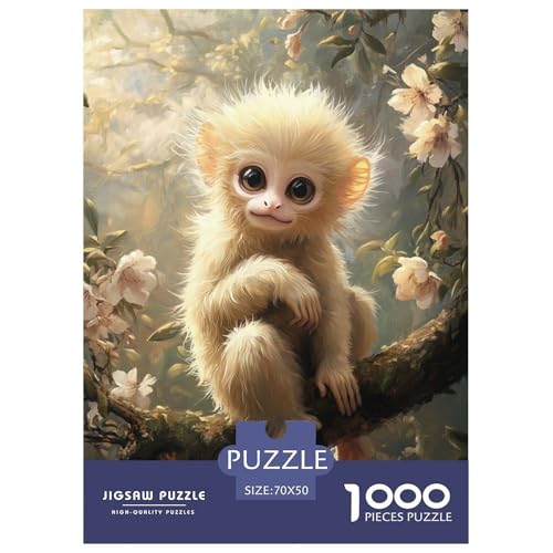 Goldener AFFE Puzzles 1000 Teile Schwer Puzzle Spielzeug Pädagogisches Spiel Impossible Tier Herausforderung Spielzeug Für Erwachsene Kinder 70x50cm/1000pcs Goldener AFFE Puzzles 1000 Teile Schwer Puzzle Spielzeug Pädagogisches Spiel Impossible Tier Herausforderung Spielzeug Für Erwachsene Kinder 70x50cm/1000pcs von FELASBUID