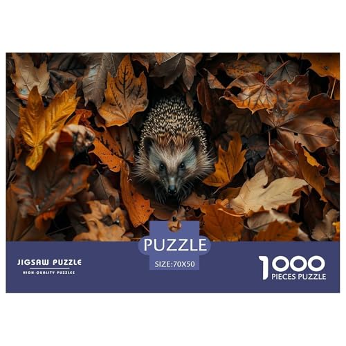Hedgehog Puzzles 1000 Teile Schwer Puzzle Spielzeug Pädagogisches Spiel Impossible Tier Herausforderung Spielzeug Für Erwachsene Kinder 70x50cm/1000pcs Hedgehog Puzzles 1000 Teile Schwer Puzzle Spielzeug Pädagogisches Spiel Impossible Tier Herausforderung Spielzeug Für Erwachsene Kinder 70x50cm/1000pcs von FELASBUID