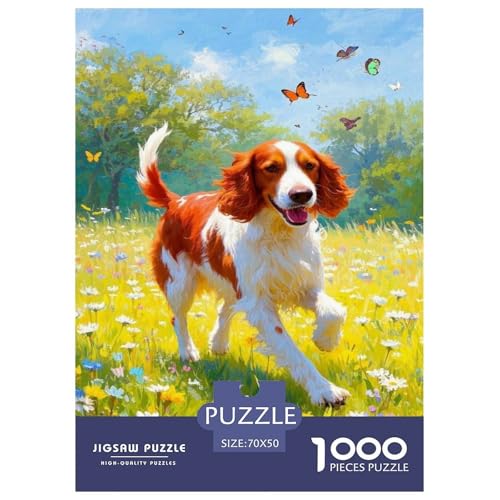 Irischer Setter Puzzle 1000 Teile Schwer Puzzle Spielzeug Lernspiel Impossible Tier Herausforderung Spielzeug Für Erwachsene Kinder 70x50cm/1000pcs Irischer Setter Puzzle 1000 Teile Schwer Puzzle Spielzeug Lernspiel Impossible Tier Herausforderung Spielzeug Für Erwachsene Kinder 70x50cm/1000pcs von FELASBUID