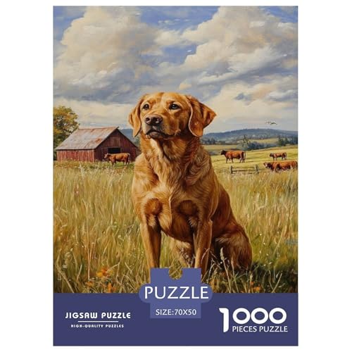 Irischer Setter Puzzles 1000 Teile Schwer Puzzle Spielzeug Pädagogisches Spiel Impossible Tier Herausforderungsspielzeug Für Erwachsene Kinder 70x50cm/1000pcs Irischer Setter Puzzles 1000 Teile Schwer Puzzle Spielzeug Pädagogisches Spiel Impossible Tier Herausforderungsspielzeug Für Erwachsene Kinder 70x50cm/1000pcs von FELASBUID