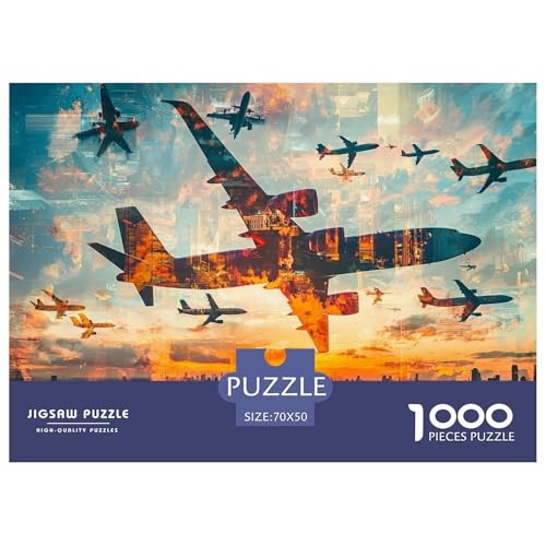 Kampfflugzeuge Puzzle 1000-teilige Schwer Puzzle Spielzeug Lernspiel Impossible interessant Herausforderung Spielzeug Für Erwachsene Kinder 70x50cm/1000pcs Kampfflugzeuge Puzzle 1000-teilige Schwer Puzzle Spielzeug Lernspiel Impossible interessant Herausforderung Spielzeug Für Erwachsene Kinder 70x50cm/1000pcs von FELASBUID