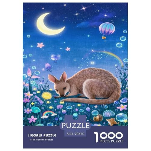 Kanguru Puzzles 1000 Teile Schwer Puzzle Spielzeug Pädagogisches Spiel Impossible Tier Herausforderungsspielzeug Für Erwachsene Kinder 70x50cm/1000pcs Kanguru Puzzles 1000 Teile Schwer Puzzle Spielzeug Pädagogisches Spiel Impossible Tier Herausforderungsspielzeug Für Erwachsene Kinder 70x50cm/1000pcs von FELASBUID