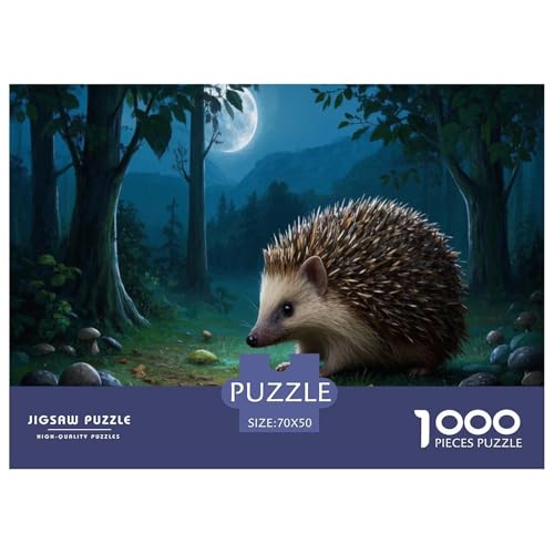 Kleiner Hedgehog Puzzle 1000-teilige Schwer Puzzle Spielzeug Lernspiel Impossible Tier Herausforderungsspielzeug Für Erwachsene Kinder 70x50cm/1000pcs Kleiner Hedgehog Puzzle 1000-teilige Schwer Puzzle Spielzeug Lernspiel Impossible Tier Herausforderungsspielzeug Für Erwachsene Kinder 70x50cm/1000pcs von FELASBUID