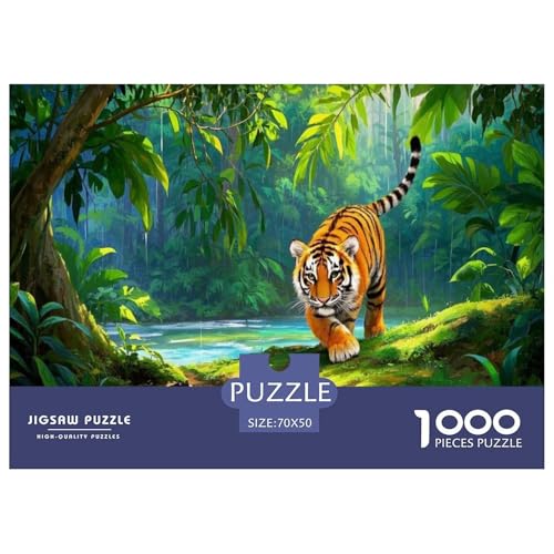Kleiner Tiger Puzzle 1000-teilige Schwer Puzzle Spielzeug Pädagogisches Spiel Impossible Tier Herausforderung Spielzeug Für Erwachsene Kinder 70x50cm/1000pcs Kleiner Tiger Puzzle 1000-teilige Schwer Puzzle Spielzeug Pädagogisches Spiel Impossible Tier Herausforderung Spielzeug Für Erwachsene Kinder 70x50cm/1000pcs von FELASBUID