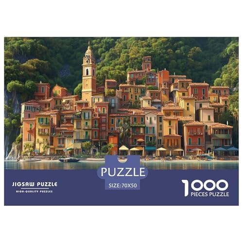 Komosee Puzzle 1000 Teile Schwer Puzzle Spielzeug Lernspiel Impossible interessant Herausforderung Spielzeug Für Erwachsene Und Kinder Ab 14 Jahren 70x50cm/1000pcs von FELASBUID