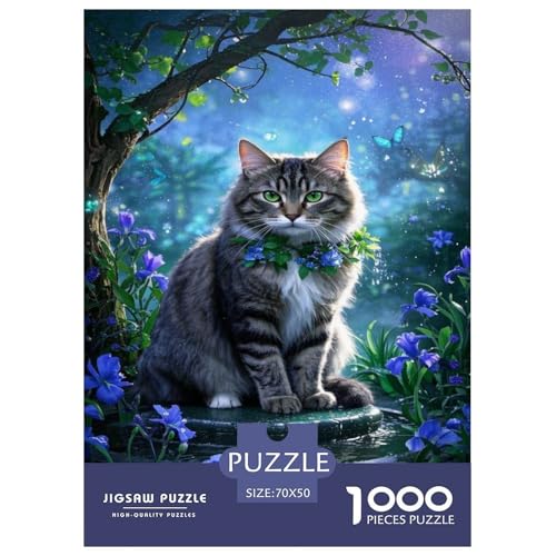 Manx Katze Puzzles 1000 Teile Schwer Puzzle Spielzeug Lernspiel Impossible Tier Herausforderung Spielzeug Für Erwachsene Kinder 70x50cm/1000pcs Manx Katze Puzzles 1000 Teile Schwer Puzzle Spielzeug Lernspiel Impossible Tier Herausforderung Spielzeug Für Erwachsene Kinder 70x50cm/1000pcs von FELASBUID