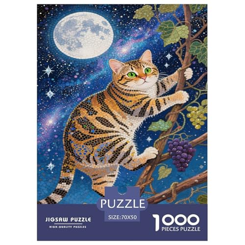 Munchkin Puzzles 1000 Teile Schwer Puzzle Spielzeug Pädagogisches Spiel Impossible Tier Herausforderung Spielzeug Für Erwachsene Und Kinder in Bewährter 70x50cm/1000pcs von FELASBUID