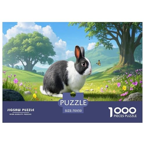Niederlande Zwerg Puzzles 1000 Teile Schwer Puzzle Spielzeug Lernspiel Impossible Tier Herausforderung Spielzeug Für Erwachsene Kinder 70x50cm/1000pcs von FELASBUID