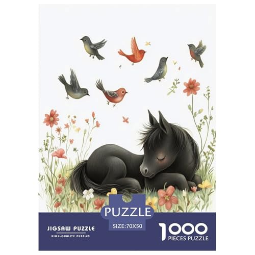 Pferd Puzzles 1000 Teile Schwer Puzzle Spielzeug Lernspiel Impossible Tier Herausforderung Spielzeug Für Erwachsene Kinder 70x50cm/1000pcs Pferd Puzzles 1000 Teile Schwer Puzzle Spielzeug Lernspiel Impossible Tier Herausforderung Spielzeug Für Erwachsene Kinder 70x50cm/1000pcs von FELASBUID