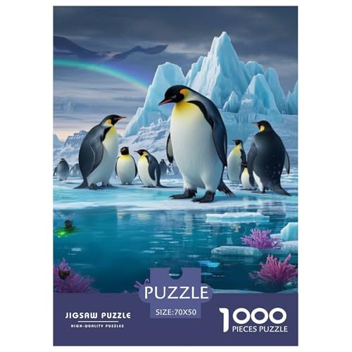 Pinguin Puzzle 1000 Teile Schwer Puzzle Spielzeug Lernspiel Impossible Tier Herausforderungsspielzeug Für Erwachsene Und Kinder Ab 14 Jahren 70x50cm/1000pcs Pinguin Puzzle 1000 Teile Schwer Puzzle Spielzeug Lernspiel Impossible Tier Herausforderungsspielzeug Für Erwachsene Und Kinder Ab 14 Jahren 70x50cm/1000pcs von FELASBUID