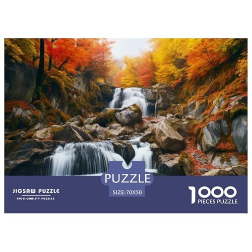 Seen Puzzle 1000-teilige Schwer Puzzle Spielzeug Pädagogisches Spiel Impossible interessant Herausforderung Spielzeug Für Erwachsene Kinder 70x50cm/1000pcs von FELASBUID