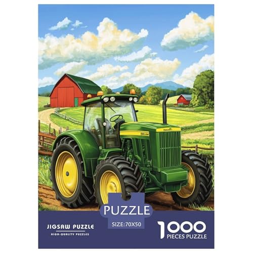 Traktor Puzzle 1000-teilige Schwer Puzzle Spielzeug Pädagogisches Spiel Impossible interessant Herausforderungsspielzeug Für Erwachsene Und Kinder in Bewährter 70x50cm/1000pcs Traktor Puzzle 1000-teilige Schwer Puzzle Spielzeug Pädagogisches Spiel Impossible interessant Herausforderungsspielzeug Für Erwachsene Und Kinder in Bewährter 70x50cm/1000pcs von FELASBUID