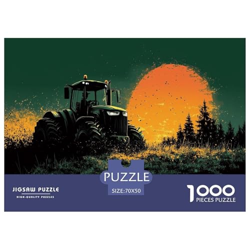 Traktor Puzzles 1000 Teile Schwer Puzzle Spielzeug Lernspiel Impossible interessant Herausforderungsspielzeug Für Erwachsene Und Kinder Ab 14 Jahren 70x50cm/1000pcs Traktor Puzzles 1000 Teile Schwer Puzzle Spielzeug Lernspiel Impossible interessant Herausforderungsspielzeug Für Erwachsene Und Kinder Ab 14 Jahren 70x50cm/1000pcs von FELASBUID