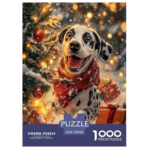 dalmatischen Puzzles 1000 Teile Schwer Puzzle Spielzeug Pädagogisches Spiel Impossible Tier Herausforderungsspielzeug Für Erwachsene Und Kinder in Bewährter 70x50cm/1000pcs dalmatischen Puzzles 1000 Teile Schwer Puzzle Spielzeug Pädagogisches Spiel Impossible Tier Herausforderungsspielzeug Für Erwachsene Und Kinder in Bewährter 70x50cm/1000pcs von FELASBUID