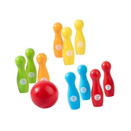 FELTECHELECTR 1 Satz Hölzernes Zahlen-Bowling Kinderspiel Spielzeug zum Sortieren von Farben Kinder bowlen Kinder Bowling Set weinachtsgeschenke Kinder Bildungsbedarf Bowling-Spielset für Kinder FELTECHELECTR 1 Satz Hölzernes Zahlen-Bowling Kinderspiel Spielzeug zum Sortieren von Farben Kinder bowlen Kinder Bowling Set weinachtsgeschenke Kinder Bildungsbedarf Bowling-Spielset für Kinder von FELTECHELECTR