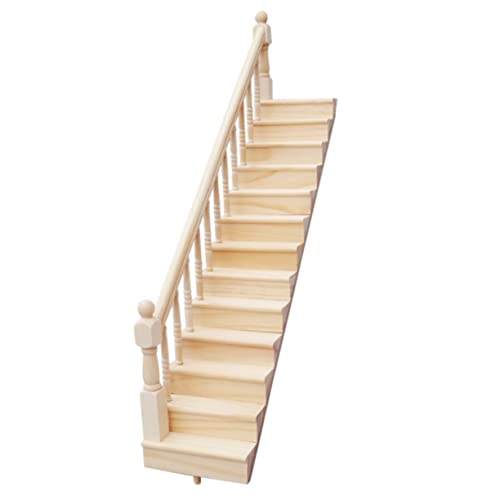 FELTECHELECTR Mini-haustreppe Holz-miniaturtreppe Für Heimdekoration Spielhaustreppe Mini Handlauf Für Mini-haustreppe FELTECHELECTR Mini-haustreppe Holz-miniaturtreppe Für Heimdekoration Spielhaustreppe Mini Handlauf Für Mini-haustreppe von FELTECHELECTR