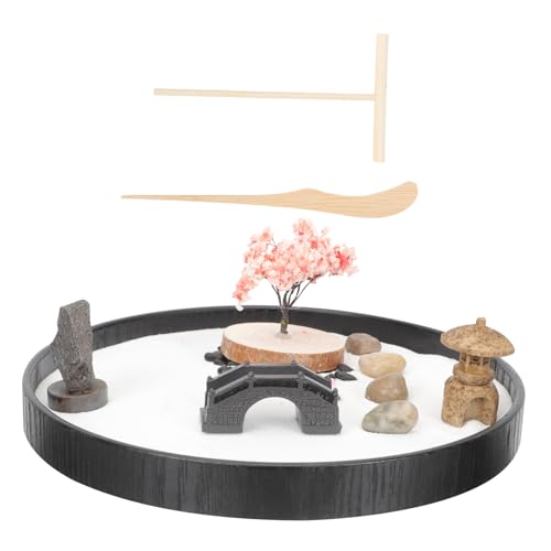FELTECHELECTR Sandbox Artware Set Zen-Garten- Für Den Schreibtisch Entspannende Sandkunst Für Die Inneneinrichtung FELTECHELECTR Sandbox Artware Set Zen-Garten- Für Den Schreibtisch Entspannende Sandkunst Für Die Inneneinrichtung von FELTECHELECTR