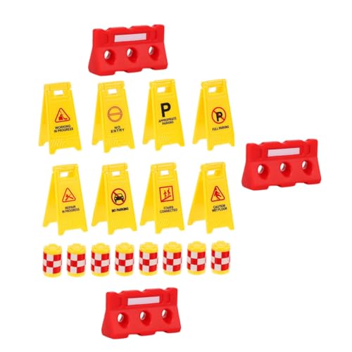 FELTECHELECTR Schild 19-teiliges Verkehrszeichen-Spielzeug Für Jungen Und Mädchen Frühpädagogisches Verkehrsspielzeug Für Kleinkinder FELTECHELECTR Schild 19-teiliges Verkehrszeichen-Spielzeug Für Jungen Und Mädchen Frühpädagogisches Verkehrsspielzeug Für Kleinkinder von FELTECHELECTR
