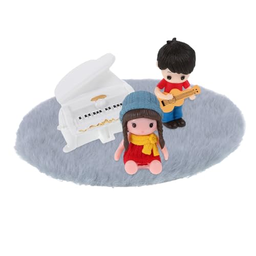 FELTECHELECTR 1 Set Dollhouse Music Studio Klavier Figur Desk Accessoires Mini -Gitarren -Ornamente Für Musiker Geburtstagsfeier Themenarrangements FELTECHELECTR 1 Set Dollhouse Music Studio Klavier Figur Desk Accessoires Mini -Gitarren -Ornamente Für Musiker Geburtstagsfeier Themenarrangements von FELTECHELECTR