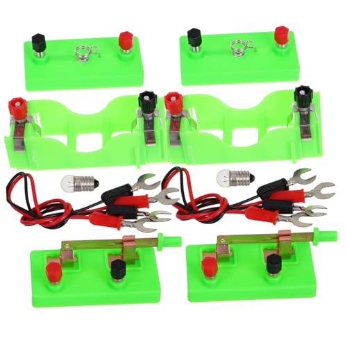FELTECHELECTR 1 Set Grundlegendes Elektrizitätsexperimentset Für Kinder, Umfassendes Physik-wissenschaftslabor-lernschaltkreis-kit, Pädagogisches Stem-Spielzeug von FELTECHELECTR