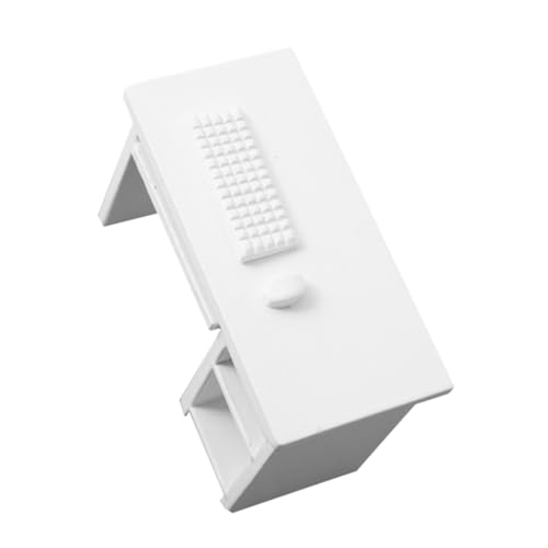 FELTECHELECTR Realistischer Miniatur-puppenhausmöbel-Schreibtisch Im Maßstab 112 Spielzeugcomputer Mit Zubehör von FELTECHELECTR