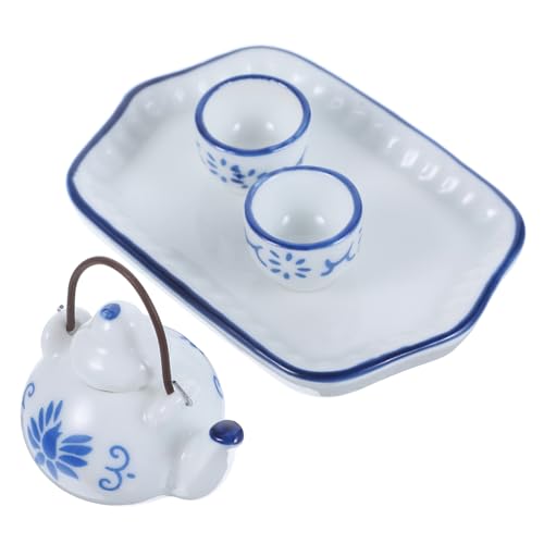 FELTECHELECTR 1 Set Miniatur Teeservice Spielzeughaus Teebecher Das Teetassen Teekannen Mini Puppenhaus Tasse Rollenspiel Zubehör Mini Tasse Mini Zubehör FELTECHELECTR 1 Set Miniatur Teeservice Spielzeughaus Teebecher Das Teetassen Teekannen Mini Puppenhaus Tasse Rollenspiel Zubehör Mini Tasse Mini Zubehör von FELTECHELECTR