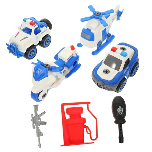 FELTECHELECTR 1 Set Zerlegen Polizeiauto Modell Mini Auto Hubschrauber Autos B LKW Montage Montage Auto Hände Auf Kunststoff FELTECHELECTR 1 Set Zerlegen Polizeiauto Modell Mini Auto Hubschrauber Autos B LKW Montage Montage Auto Hände Auf Kunststoff von FELTECHELECTR