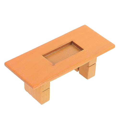 FELTECHELECTR Miniatur-puppentisch Bastel-mini-couchtisch Holz Mini-möbel Für Modelle Im Maßstab 1:12 FELTECHELECTR Miniatur-puppentisch Bastel-mini-couchtisch Holz Mini-möbel Für Modelle Im Maßstab 1:12 von FELTECHELECTR