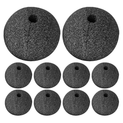FELTECHELECTR 10 Stück Schwarze Clown Nase aus Teiliges für Halloween Cosplay und Bühnenaufführungen Tragbar Leicht und Vielseitig für Partys und Zirkusveranstaltungen FELTECHELECTR 10 Stück Schwarze Clown Nase aus Teiliges für Halloween Cosplay und Bühnenaufführungen Tragbar Leicht und Vielseitig für Partys und Zirkusveranstaltungen von FELTECHELECTR
