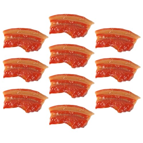 FELTECHELECTR 10 Stück Simulierter Schweinebauch Vorgeben Rollenspiel Essen Naturgetreue Fleischdekoration Party-Requisite Fotografie Fleischmodell Falsches Fleisch Harz FELTECHELECTR 10 Stück Simulierter Schweinebauch Vorgeben Rollenspiel Essen Naturgetreue Fleischdekoration Party-Requisite Fotografie Fleischmodell Falsches Fleisch Harz von FELTECHELECTR