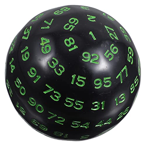FELTECHELECTR 100-seitiger Würfel Aus Acryl Für Spielepartys. Klein Und Leicht Zu Tragen. Robuster Und Wiederverwendbarer Würfel. von FELTECHELECTR