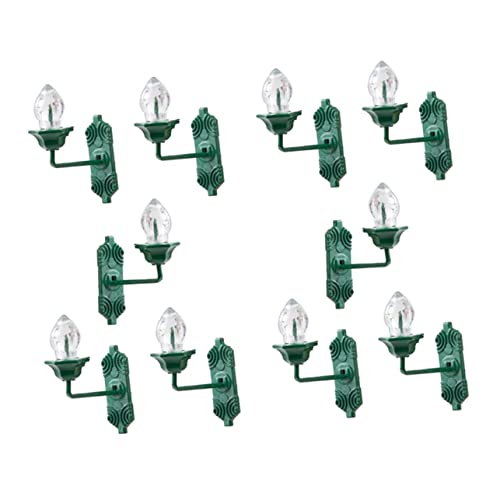 FELTECHELECTR 10Stücke DIY Mini Wandleuchten Leuchtende Modelle für Sandtisch Dekoration Kreative und Mini Lampen für Puppenhaus und Landschaften Warmes Gelbes Licht Kompakt FELTECHELECTR 10Stücke DIY Mini Wandleuchten Leuchtende Modelle für Sandtisch Dekoration Kreative und Mini Lampen für Puppenhaus und Landschaften Warmes Gelbes Licht Kompakt von FELTECHELECTR