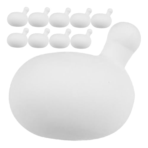 FELTECHELECTR 10Stücke Quetschspielzeug Innenball Ersatz DIY Einsatz aus Austauschbare Quetschspielzeugblasen für Kreative Bastelprojekte Hygienisch und Langlebig von FELTECHELECTR