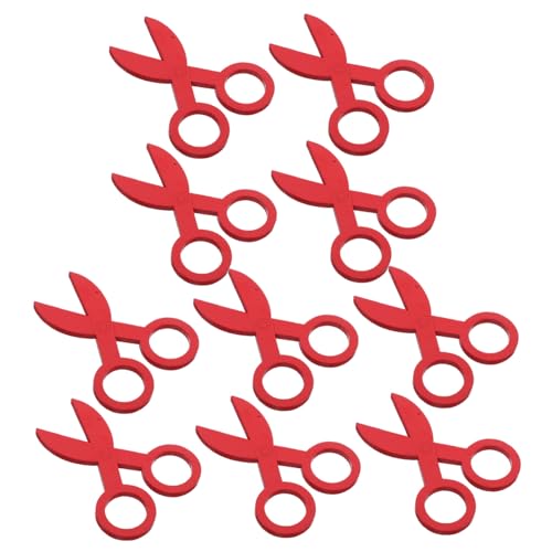 FELTECHELECTR 10pcs Scherenspielzeug Für Studentische Schere Süße Zurück Zu Schulbedarf Kindersicherheitsschere Sicherheitsscheren Für Vorschulspielzeug Vorschulzubehör Rot Hölzern FELTECHELECTR 10pcs Scherenspielzeug Für Studentische Schere Süße Zurück Zu Schulbedarf Kindersicherheitsschere Sicherheitsscheren Für Vorschulspielzeug Vorschulzubehör Rot Hölzern von FELTECHELECTR