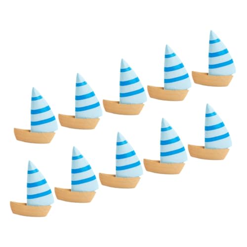 FELTECHELECTR 10 Stücke Miniatur Segelboot Decor Miniatur Meer Figuren Für Chic Mini Figur Dekorationen FELTECHELECTR 10 Stücke Miniatur Segelboot Decor Miniatur Meer Figuren Für Chic Mini Figur Dekorationen von FELTECHELECTR