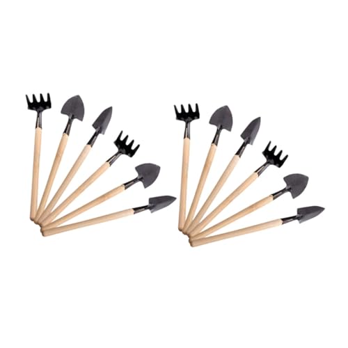 FELTECHELECTR 12 Stück Gartenwerkzeug-Set Werkzeugset Für Sukkulenten Mini-gartenpflanzrechen Kleiner Gartenrechen Grabwerkzeuge Mini-gartengeräte Zum Umpflanzen Metall FELTECHELECTR 12 Stück Gartenwerkzeug-Set Werkzeugset Für Sukkulenten Mini-gartenpflanzrechen Kleiner Gartenrechen Grabwerkzeuge Mini-gartengeräte Zum Umpflanzen Metall von FELTECHELECTR