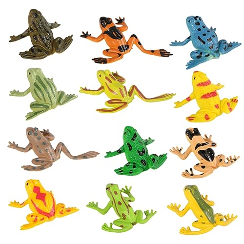 FELTECHELECTR 12St Tiermodell Froschfigur Frosch jouet Mini Bausatz kinderspielzeug für Entspannungsspielzeug Toys Entlastungsspielzeug Formen FELTECHELECTR 12St Tiermodell Froschfigur Frosch jouet Mini Bausatz kinderspielzeug für Entspannungsspielzeug Toys Entlastungsspielzeug Formen von FELTECHELECTR