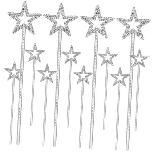 FELTECHELECTR 12Stücke Feenstäbe für Glitzernde Zauberstäbe für Kinderpartys und Aufführungen Leicht und Langlebig Geschenkidee für Kleine FELTECHELECTR 12Stücke Feenstäbe für Glitzernde Zauberstäbe für Kinderpartys und Aufführungen Leicht und Langlebig Geschenkidee für Kleine von FELTECHELECTR