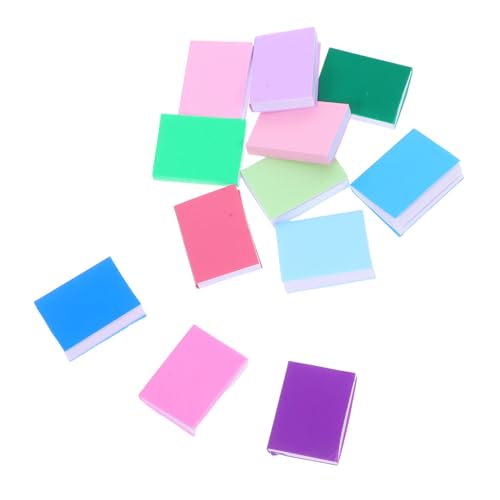 FELTECHELECTR 12pcs Miniaturen Blankobuch Puppenhaus Bücher Mini Bücher Puppenhaus Modell Dekoration Rollenspiel Zubehör Puppenhaus Buch FELTECHELECTR 12pcs Miniaturen Blankobuch Puppenhaus Bücher Mini Bücher Puppenhaus Modell Dekoration Rollenspiel Zubehör Puppenhaus Buch von FELTECHELECTR