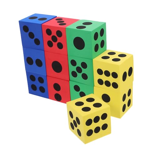 FELTECHELECTR 12st Große Würfel Schaumstoffwürfel Für Events Würfel-stütze Klassenwürfel Würfel Für Spiel Jumbo-schaumwürfel Jumbo-würfel Für Aktivitäten Spiel Würfel Spielwürfel-Werkzeug Eva FELTECHELECTR 12st Große Würfel Schaumstoffwürfel Für Events Würfel-stütze Klassenwürfel Würfel Für Spiel Jumbo-schaumwürfel Jumbo-würfel Für Aktivitäten Spiel Würfel Spielwürfel-Werkzeug Eva von FELTECHELECTR